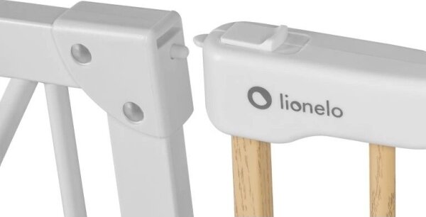 Lionelo - Bezpečnostní zábrana TRUUS SLIM bílá/béžová