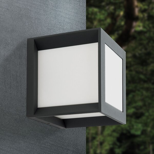 Orion - Venkovní svítidlo HENRY 1xE27/15W/230V 16x16 cm IP44 antracit
