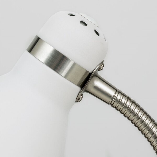 Orion - Stolní lampa SCHOOL 1xE27/40W/230V bílá/matný chrom