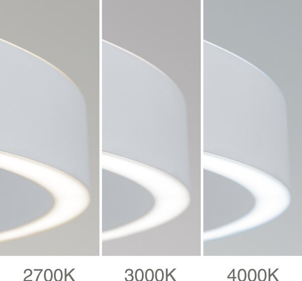 Orion - LED Stm. lustr na lanku KOLK LED/40W/230V 2700/3000/4000K pr. 40 cm bílá