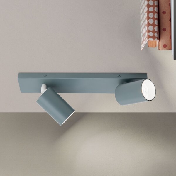 Orion - Bodové svítidlo PENN 2xGU10/13W/230V šedá