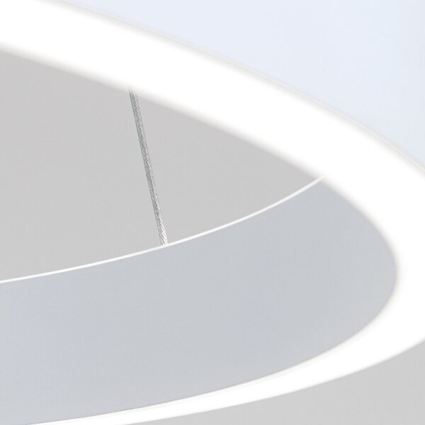 Orion - LED Stm. lustr na lanku KOLK LED/40W/230V 2700/3000/4000K pr. 40 cm bílá