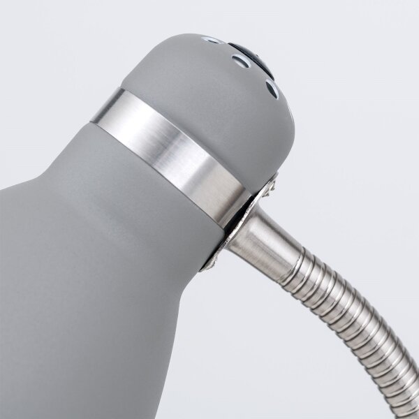 Orion - Stolní lampa SCHOOL 1xE27/40W/230V šedá/matný chrom
