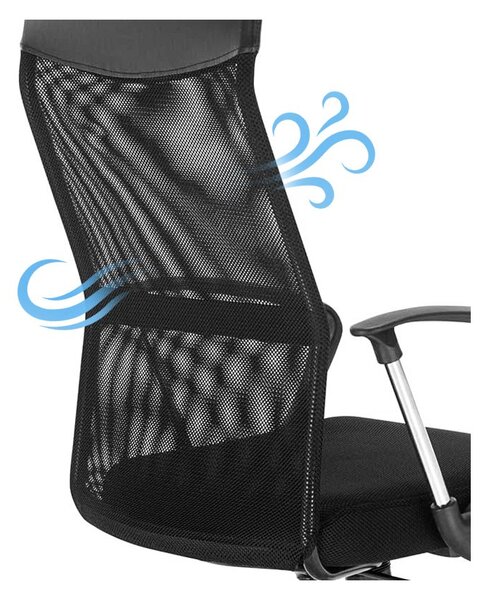 OfficeKing kancelářská židle G1134 v černé barvě