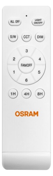 Osram - LED Stmív. stropní ventilátor FOHN LED/18W/230V 3000/4000/6500K + DO