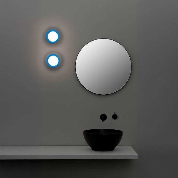 Faro May LED přisazené svítidlo IP44 Černá
