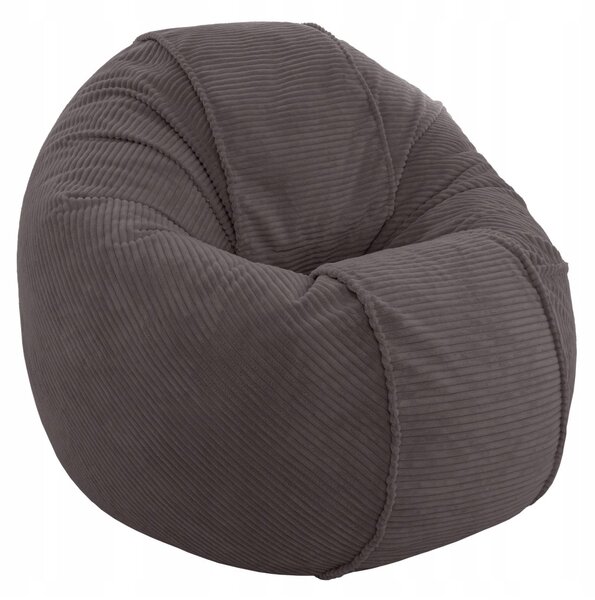 Supplies sedací pytel CORD DELUXE 2v1 - taupe hnědá barva