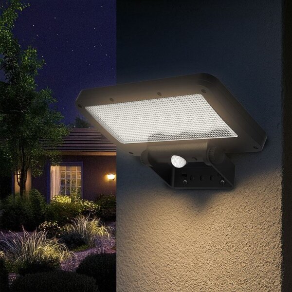 Solight WO7204 - LED Solární reflektor se senzorem LED/5W/3,7V 1500 mAh IP54