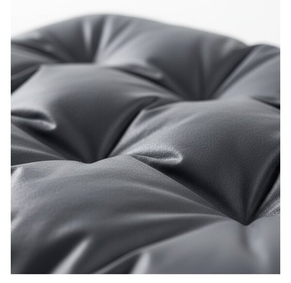 Garden Mattera G1147 Comfort – šedé houpací kreslo s měkkým polštářem