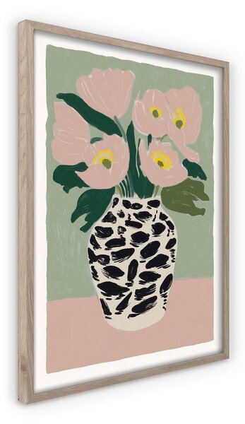 Tištěný obraz s rámem 50x70 cm Spotted Vase – Styler