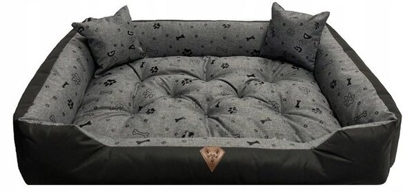 SUPPLIES COMFORT Pelíšek pro psa Velikost L 100x75 - šedý