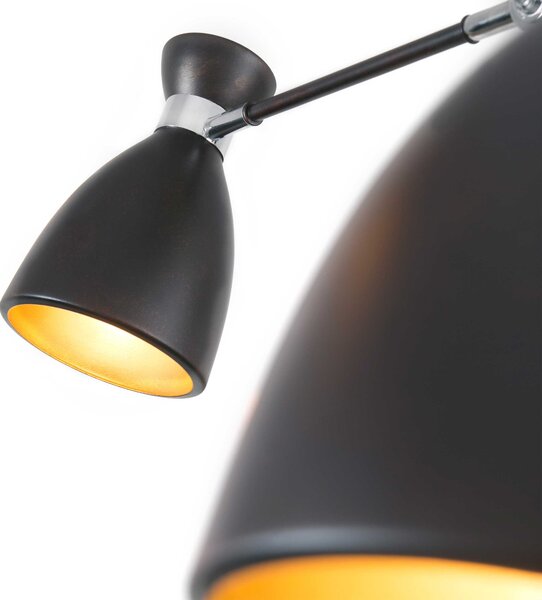 Faro Retro E14 závěsné svítidlo lustr Měděná