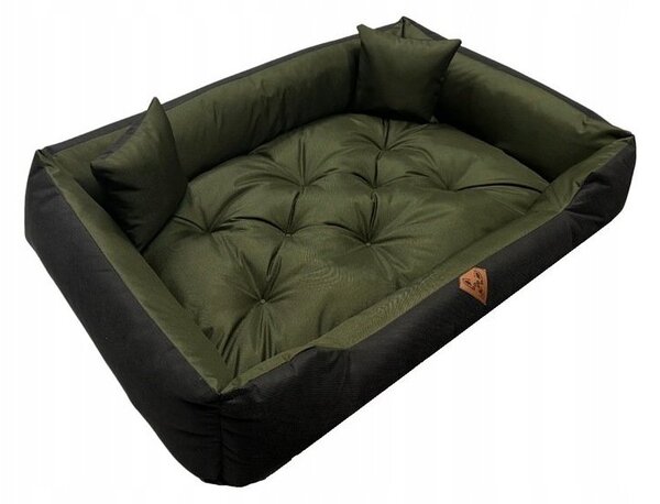 Pelíšek pro psa SUPPLIES COMFORT Velikost M 75x65 - zelený