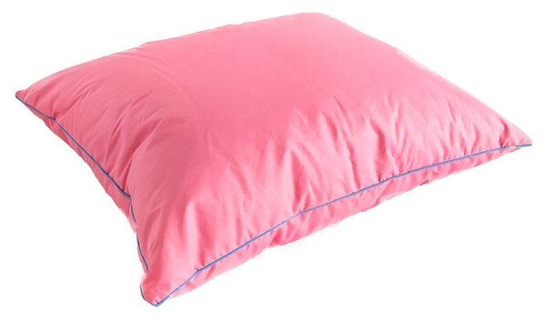 Péřový polštář 70×90 cm růžový – 1750 g husí peří