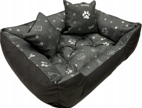 SUPPLIES WBM COMFORT Pelíšek pro psa Velikost M 75x65 - šedý