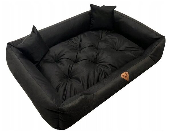 Pelíšek pro psa SUPPLIES COMFORT Velikost M 75x65 - černý