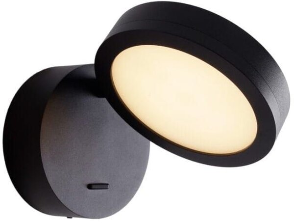 MaxLight Ibiza nástěnné svítidlo 1x6 W černá W0350