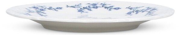 Bílý/modrý dezertní porcelánový talíř ø 16 cm Retro – BonBistro