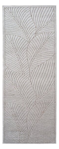 Vnitřní a venkovní běhoun ve stříbrné barvě 80x250 cm Nova 1203 – Ayyildiz Carpets