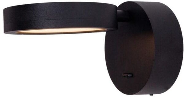 MaxLight Ibiza nástěnné svítidlo 1x6 W černá W0350