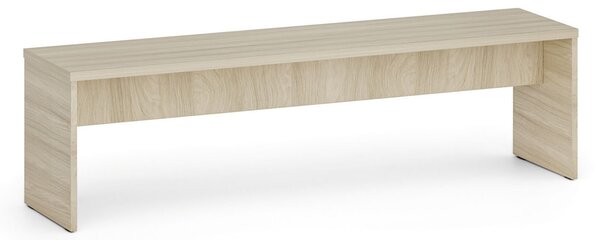 Šatní lavice, zesílená, délka 1500 mm, dub přírodní