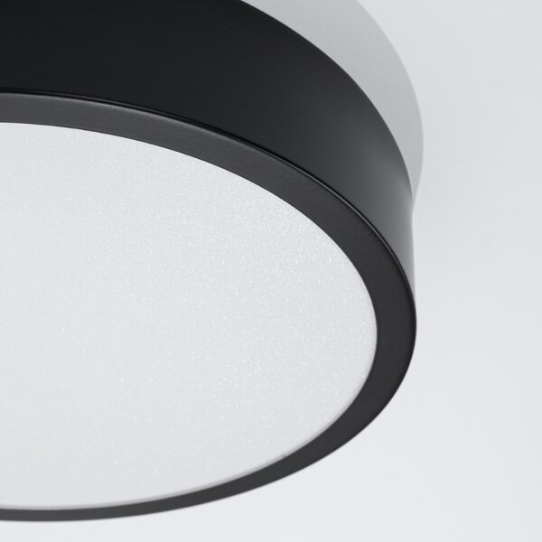 Sollux Lighting Stropní svítidlo ONYX 30 černá LED 3000K