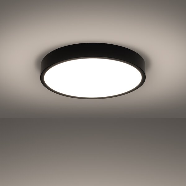 Sollux Lighting Stropní svítidlo ONYX 50 černá LED 3000K