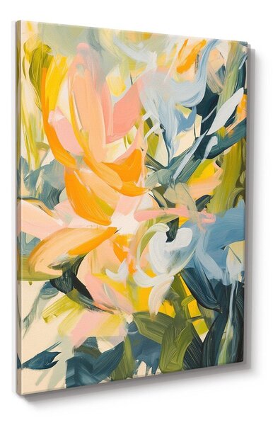 Tištěný obraz na plátně 70x100 cm Floral Gust – Styler
