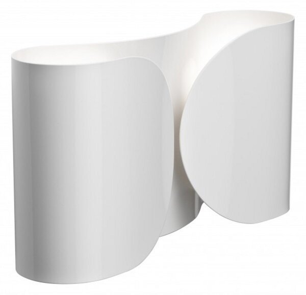 Nástěnná Svítidla FLOS, FOGLIO, stmívatelné, Bílá, Obývací pokoj, Kov, Design