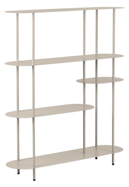 Béžový kovový regál 118x139x31 cm Rieti – House Nordic