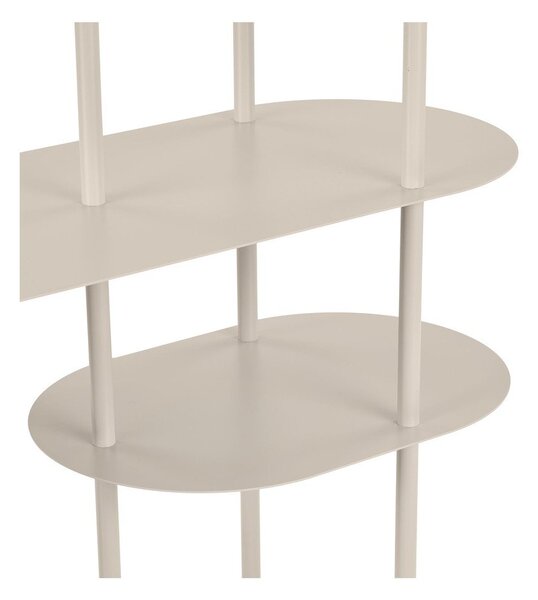 Béžový kovový regál 118x139x31 cm Rieti – House Nordic