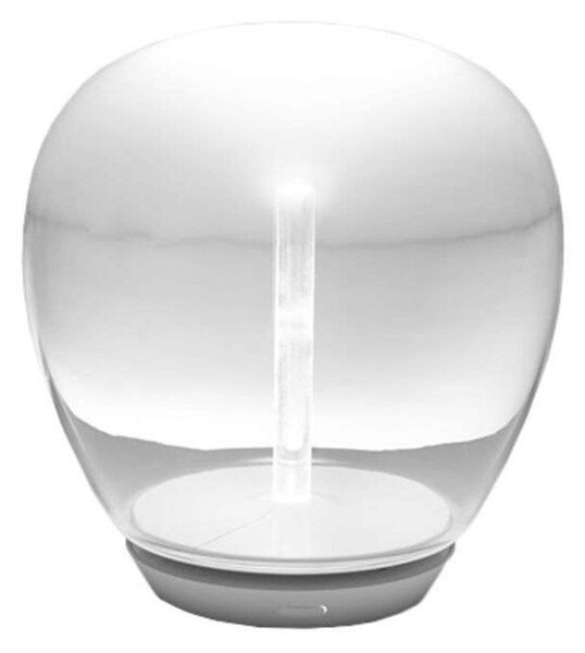 Stolní lampa Artemide, Empatia, stmívatelné, Transparentní, Obývací pokoj, Sklo, Design