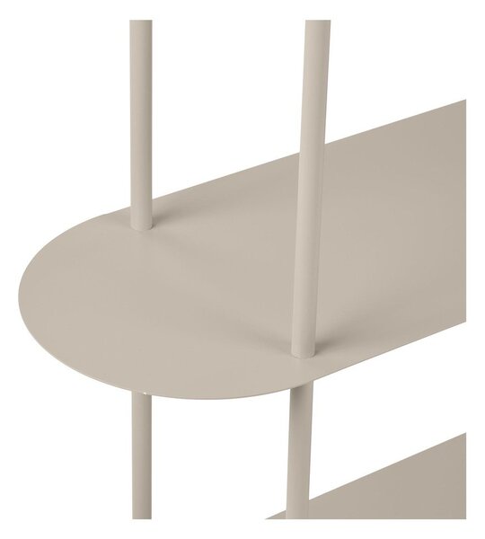 Béžový kovový regál 118x139x31 cm Rieti – House Nordic