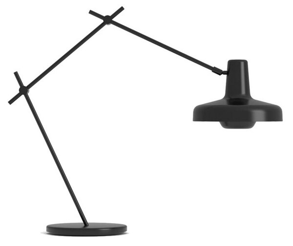 Stolní lampa GRUPA, Arigato, Černá, Obývací pokoj, Kov