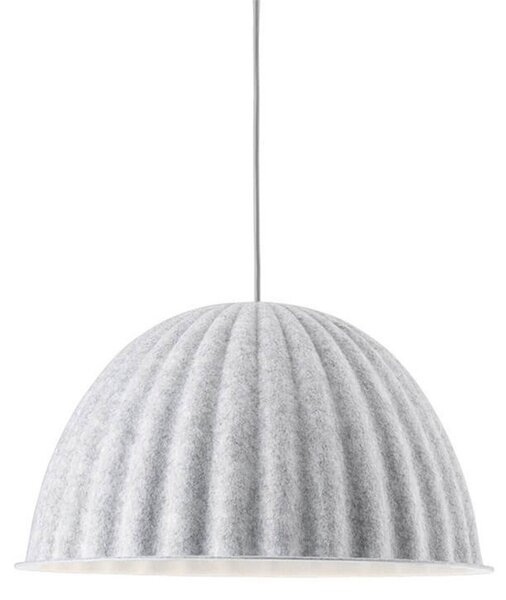 Závěsná svítidlo Muuto, Under the Bell, stmívatelné, Bílá, Jídelna, Tkanina / Textil, Skandinávský