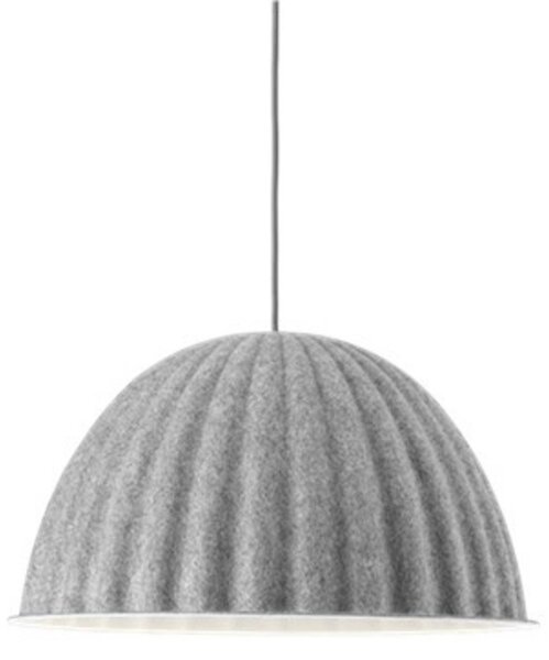 Závěsná svítidlo Muuto, stmívatelné, Šedá, Jídelna, Tkanina / Textil, Skandinávský