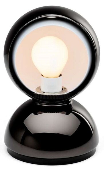 Stolní lampa Artemide, Eclisse, Černá, Obývací pokoj, Kov, Design