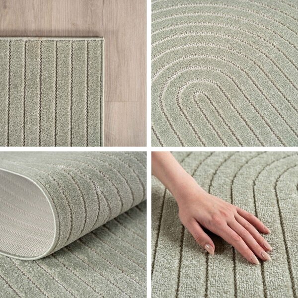 Zelený vnitřní a venkovní koberec 120x170 cm Nova 1201 – Ayyildiz Carpets
