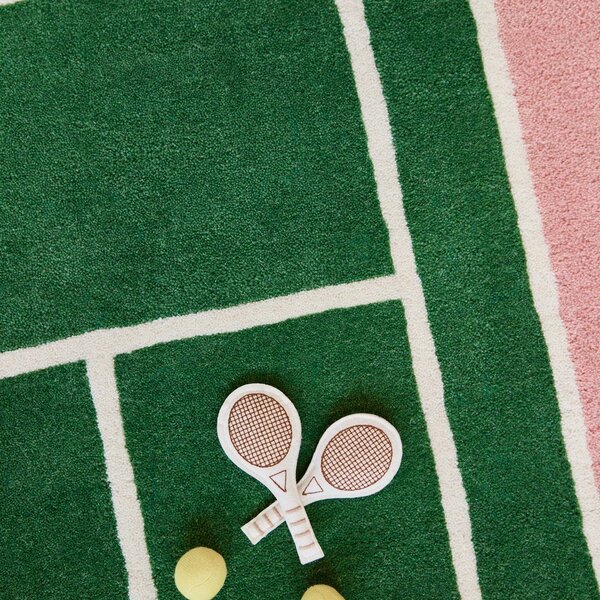 Dětský hrací koberec s příměsí vlny 88x150 cm Tennis – OYOY Mini