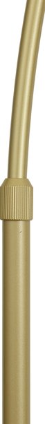 Designová oblouková stojací lampa zlatá vč. LED s 3-stupňovým stmíváním - Anello