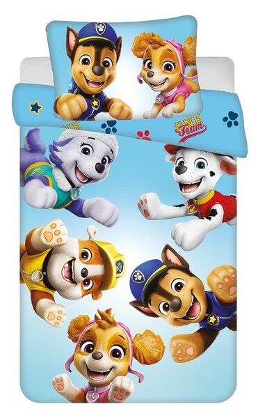 Bavlněné dětské povlečení do postýlky 100x135 cm Paw Patrol – Jerry Fabrics