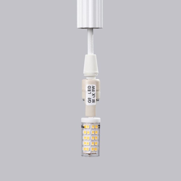 Sollux Lighting Závěsné svítidlo ARCHE 3P bílé