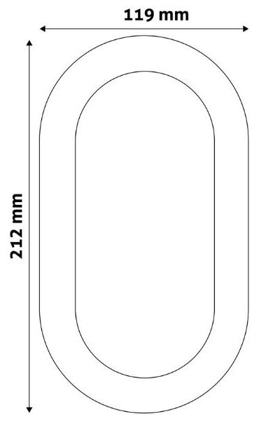 Prémiové LED venkovní osvětlení Titania-O do mokrého provozu IP54 14W 1400lm denní, černé