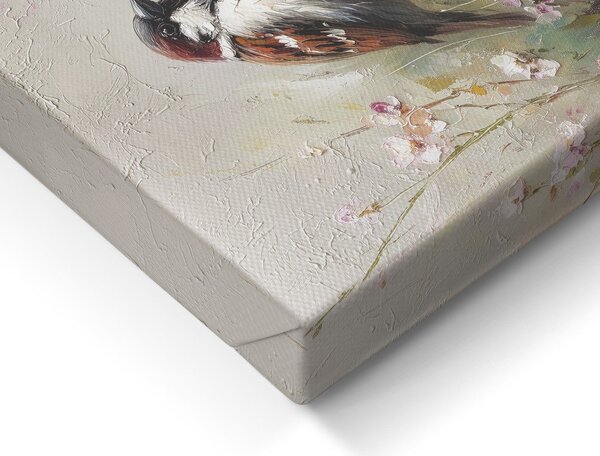 Tištěný obraz na plátně 32x32 cm Sparrow – Styler