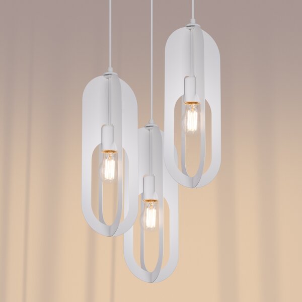 Sollux Lighting Závěsné svítidlo NICUS 1 bílé