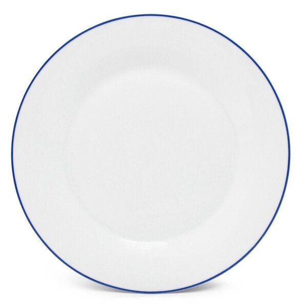 Bílý porcelánový talíř ø 27 cm Basic White – BonBistro