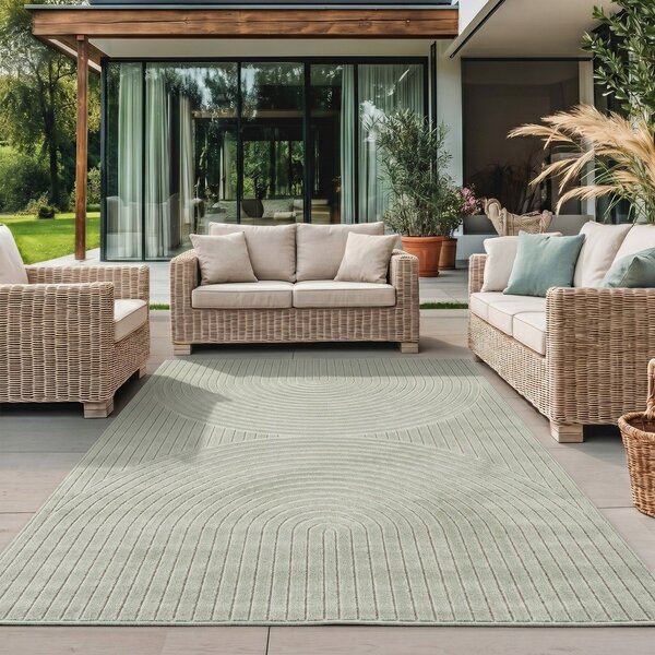 Zelený vnitřní a venkovní koberec 120x170 cm Nova 1201 – Ayyildiz Carpets