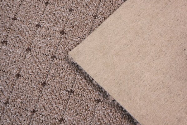 Condor Carpets, Metrážový koberec Udinese béžový new - neúčtujeme odřezky z role, na míru, šíře 4m, béžová, filc, chodba / předsíň