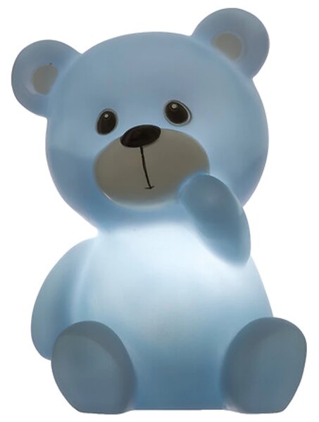 LED dětské noční světlo TEDDY 10x13,5 cm - více barev Barva: Růžová