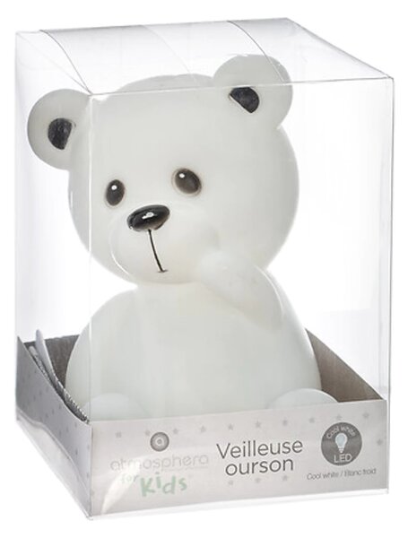 LED dětské noční světlo TEDDY 10x13,5 cm - více barev Barva: Růžová
